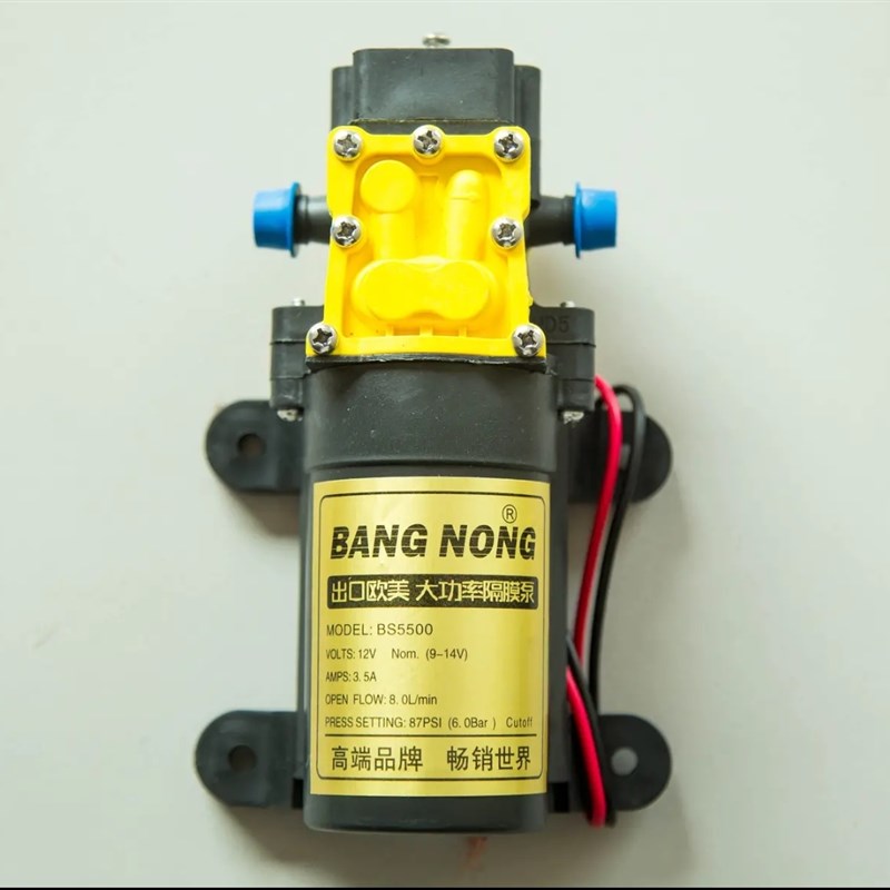 农用电动喷雾器水泵马达电机总成