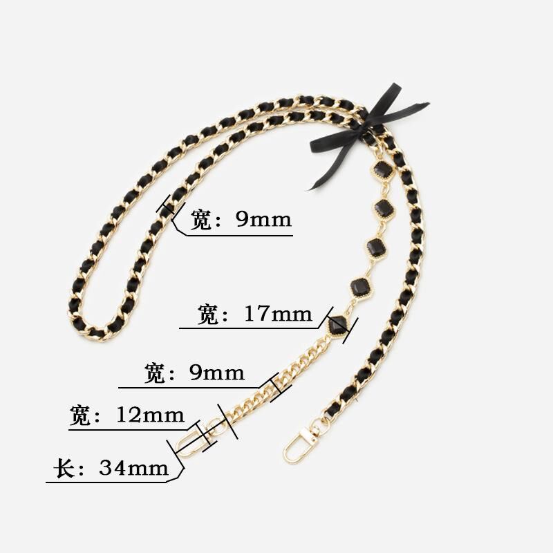 手挂绳斜挎链条链绳手機掛繩背带手链挂链吊绳背夹编织手壳