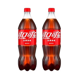 可口可乐经典含糖碳酸饮料888ml*12大瓶装雪碧汽水家庭装大容量