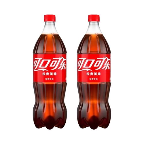 可口可乐经典含糖碳酸饮料888ml