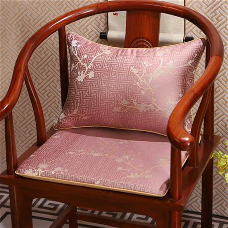 红木坐垫屁垫梅实木家具沙发太师椅餐椅茶椅垫圈椅垫子