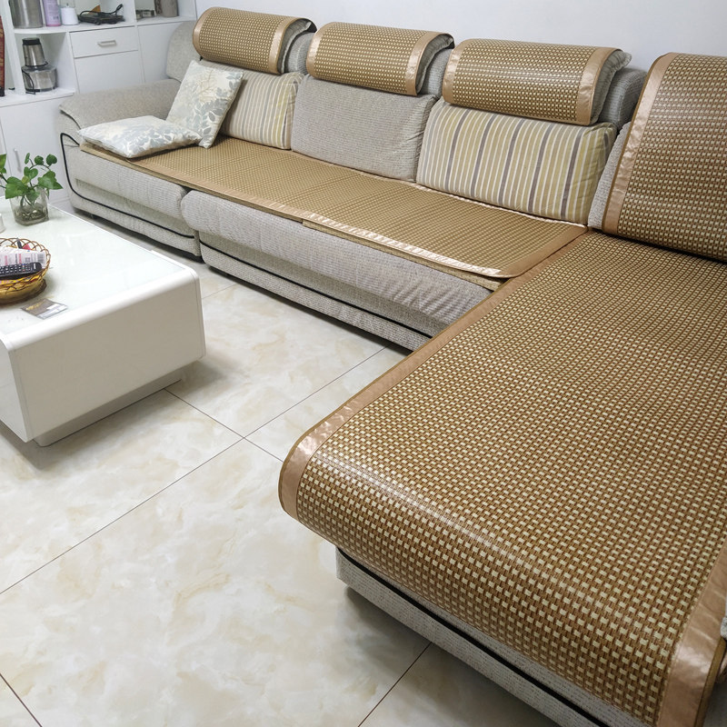 沙发垫夏季凉席坐垫屁垫躺椅座垫 面用冰丝藤席子夏天款通用,居家布艺,沙发垫,淘宝优惠券,粉丝福利购,淘宝优惠卷