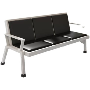 公共联排休息座椅输液椅三人位排椅场长椅子医院等候诊椅