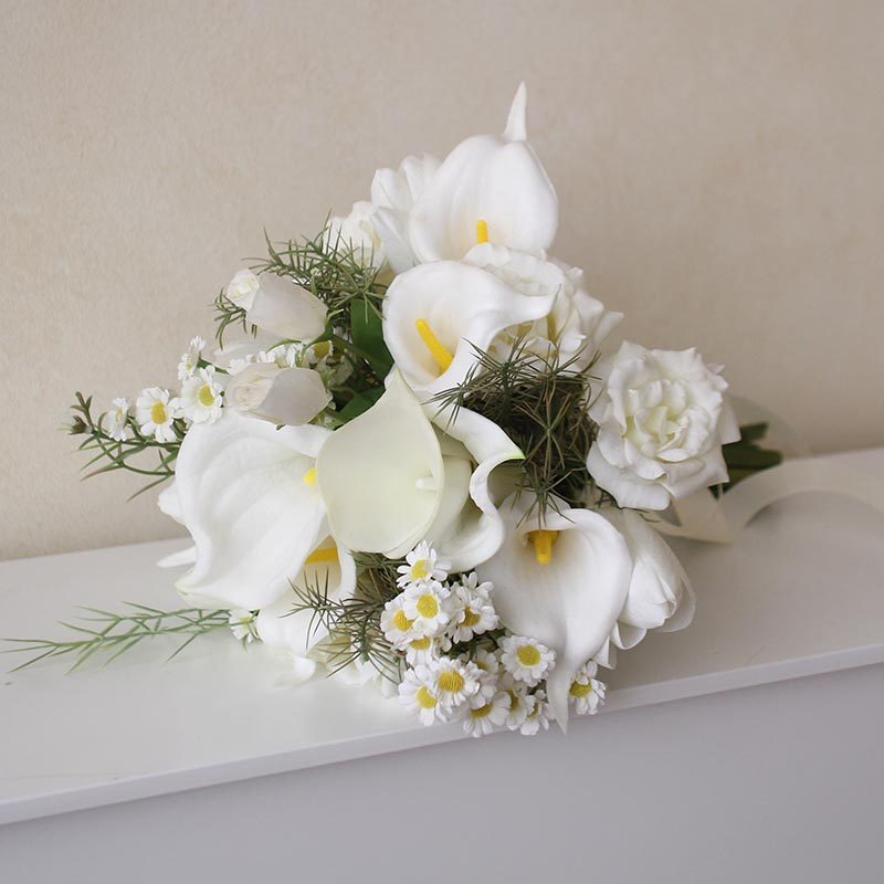 仿真玫瑰马蹄莲绢新娘婚庆婚礼结婚手捧摄影影楼领证拍照,家居饰品,仿真花/假花,淘宝优惠券,粉丝福利购,淘宝优惠卷