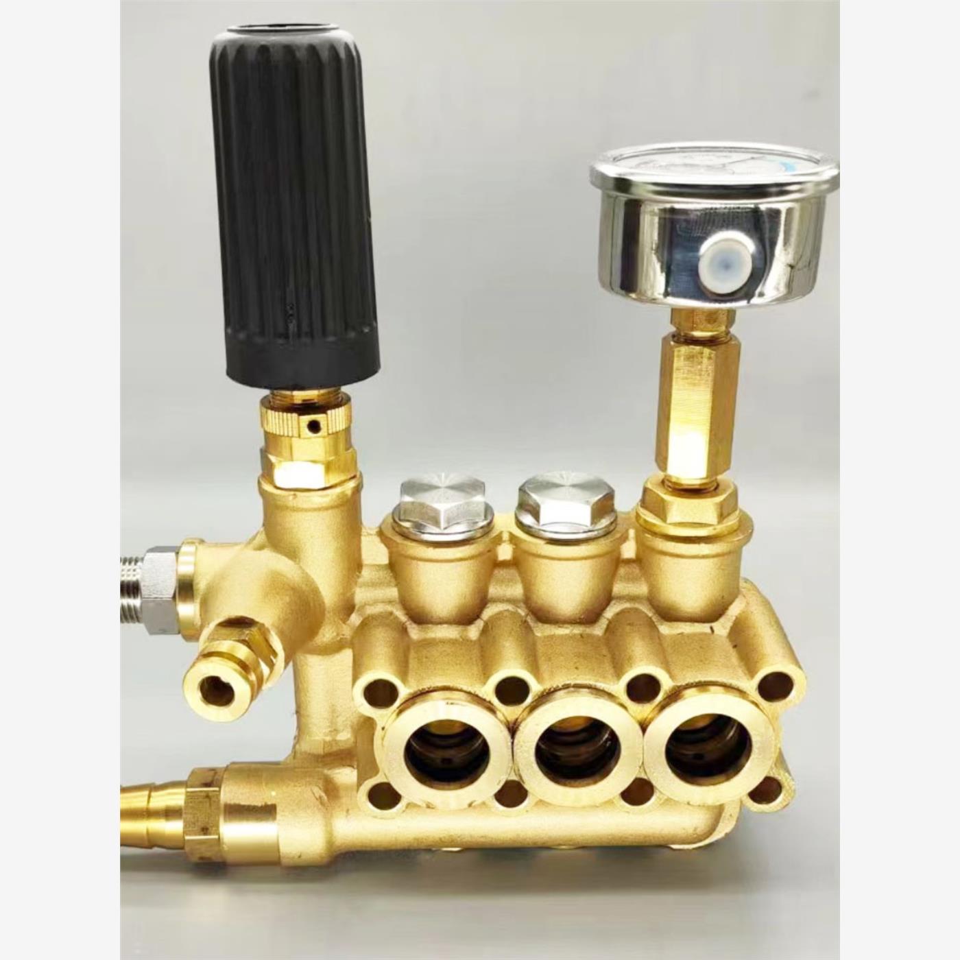 欧黑马QL-370T 390T清洗机洗车机泵头铜块铜头总成