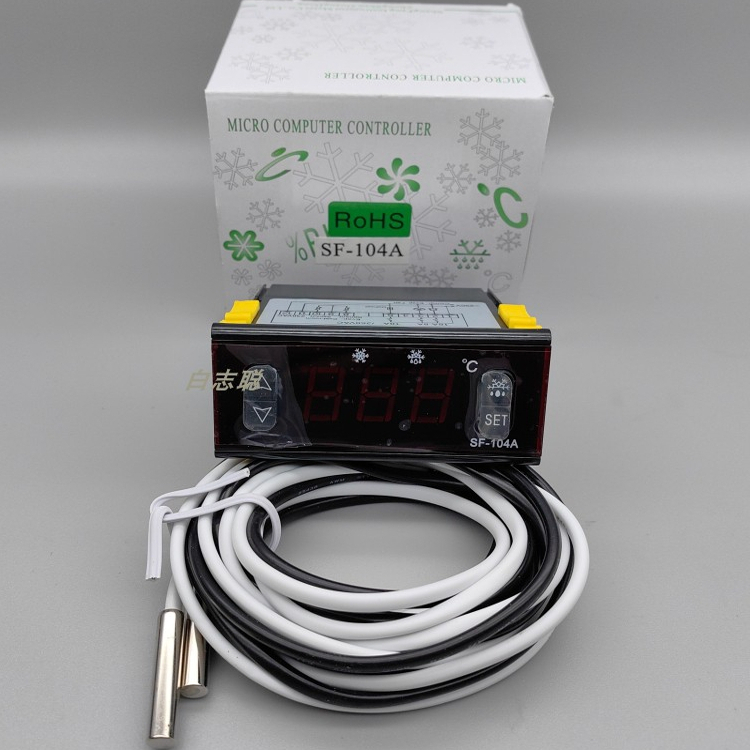 SF-104A温控器冷藏库温控仪风冷雪柜冰柜冷柜控制器温度冰箱SF-10