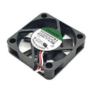 24V 3线报警变频器风扇原装 0.9W 4010 插头 4CM KD2404PFB3