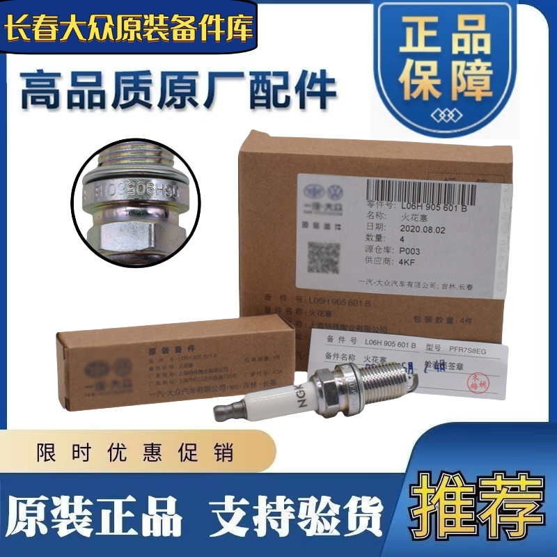 大众迈腾CC高尔夫GTI速腾新帕萨特明锐昊锐A4L途观1.8T2.0T火花塞