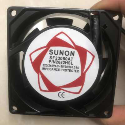 建准 SF23080AT P/N2082HSL AC220V机柜散热风扇 80*80*25MM