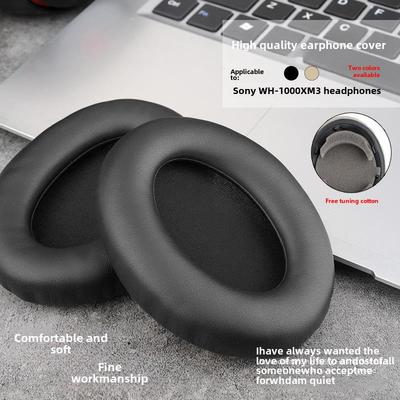适用Sony Wh-1000Xm2海绵耳机套耳机套耳罩Wh-1000Xm3海绵耳机套耳罩