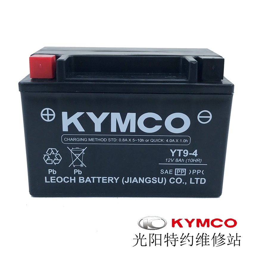光阳原厂LIKE180弯道情人雷霆王LIKE150动丽G150电池电瓶 YTX9-BS