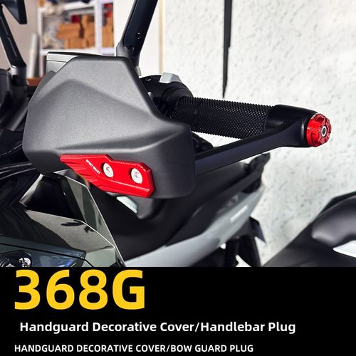 Zontes 368g改装挡风玻璃护手装饰盖平衡块塞车把尾盖个性化