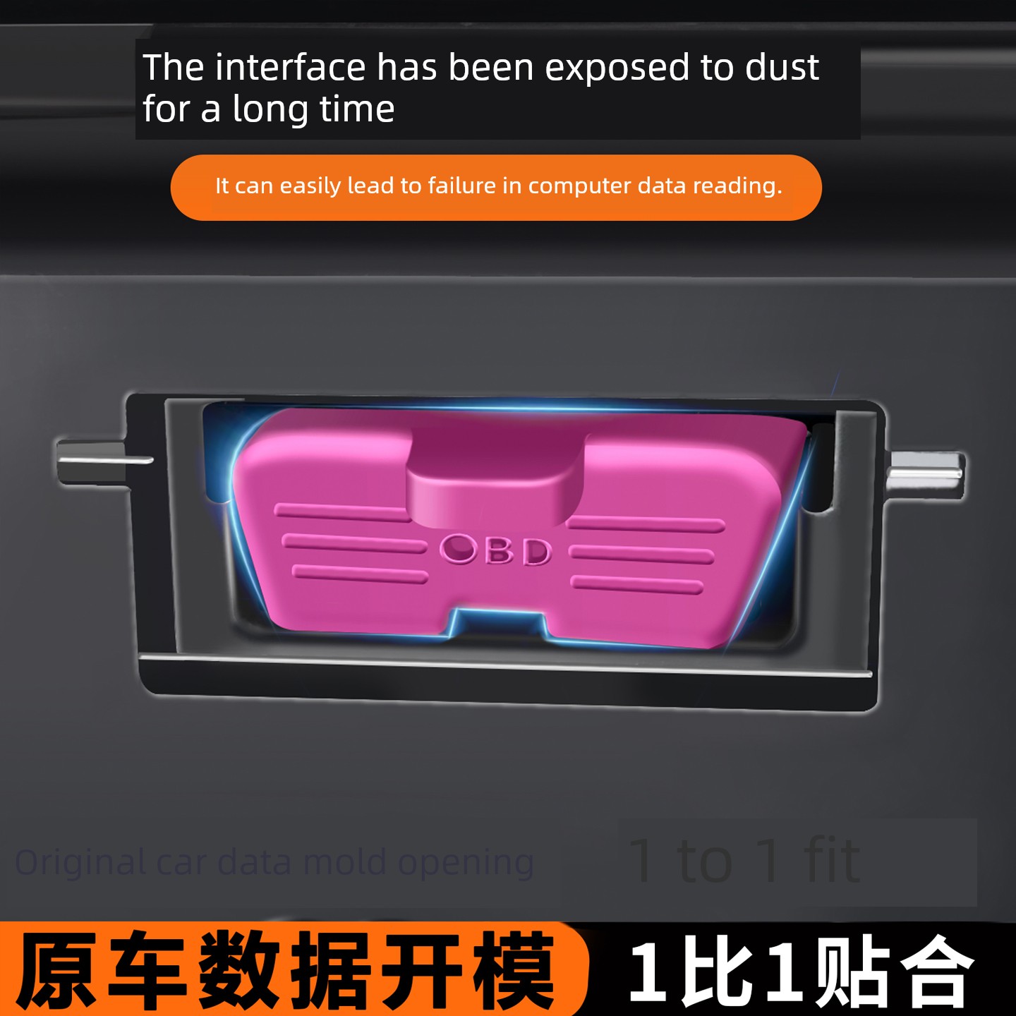 适用于S5/S7/S8/S6/Sq5/Sq7Obd诊断接口硅胶保护罩防水防尘塞