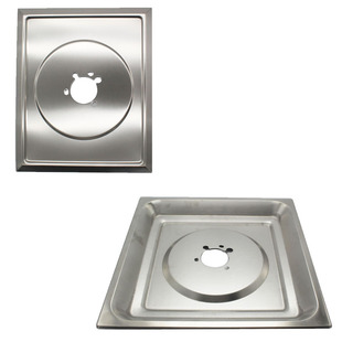 适用奥田集成灶水盘 125炉头水盘 集成灶不锈钢积水盘配件