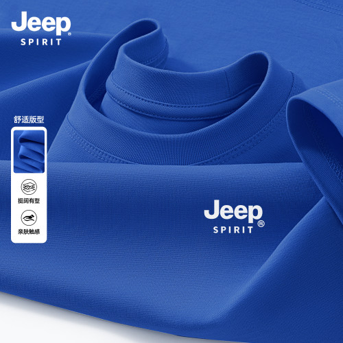 Jeep吉普短袖t恤男款2026夏季