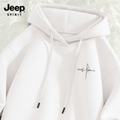 长袖 Jeep吉普连帽卫衣春秋款 韩系衣服男女同款 爆款 上衣男 2026新款