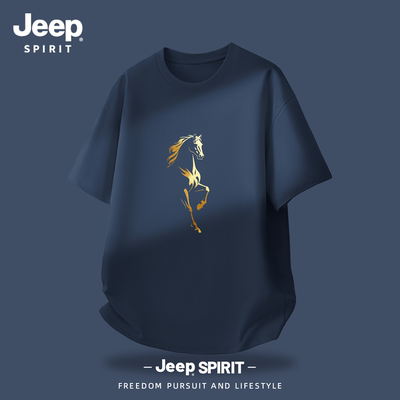 Jeep吉普男士短袖t恤2026新款