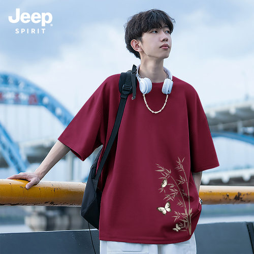 Jeep吉普男士短袖t恤2026新款