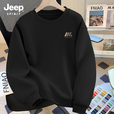 Jeep吉普圆领卫衣男款2026新款