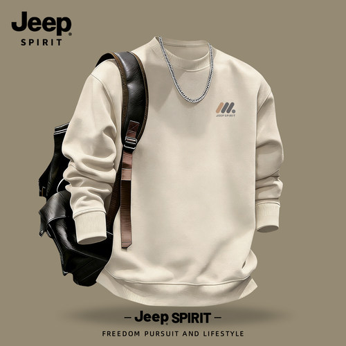 Jeep吉普圆领卫衣男款2026新款