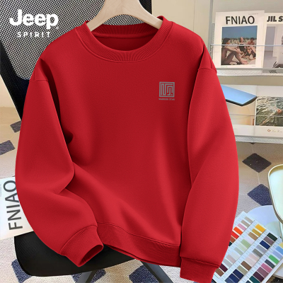 Jeep吉普圆领卫衣男女款2026新款