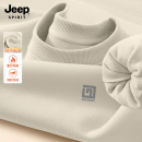 2025新款 套头衫 秋冬季 上衣男装 保暖长袖 Jeep吉普加绒圆领卫衣男款