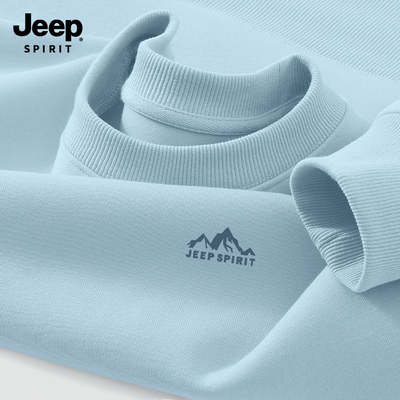 Jeep吉普重磅圆领卫衣男2026新款