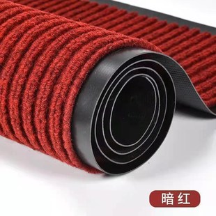 入户门进门家用吸水m防滑脚垫门口垫子加厚双条纹地垫门垫地毯裁