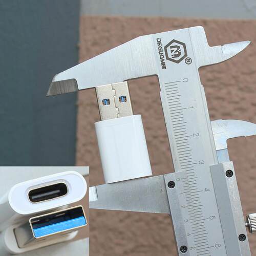 原配LG USB3.0公转Type C母转接头 电脑手机充电数据转接头 C转A