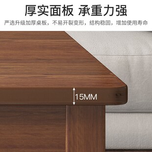 功夫茶桌办公室泡茶台 茶桌家用小茶台茶几桌客厅喝茶桌子新中J式