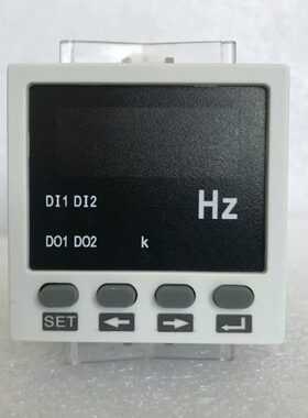 数显表单相智能直流电流频率表ZY-F81 50HZ/4-20mA 10V输出带485