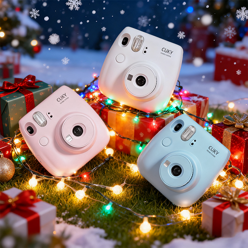 CUKY可喜拍立得一次性成像即拍即得女生生日礼物美颜拍立得相机