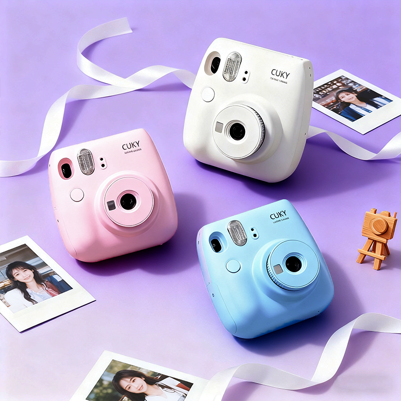 CUKY可喜拍立得相机mini同款相纸相机拍立得一次性成像女生日