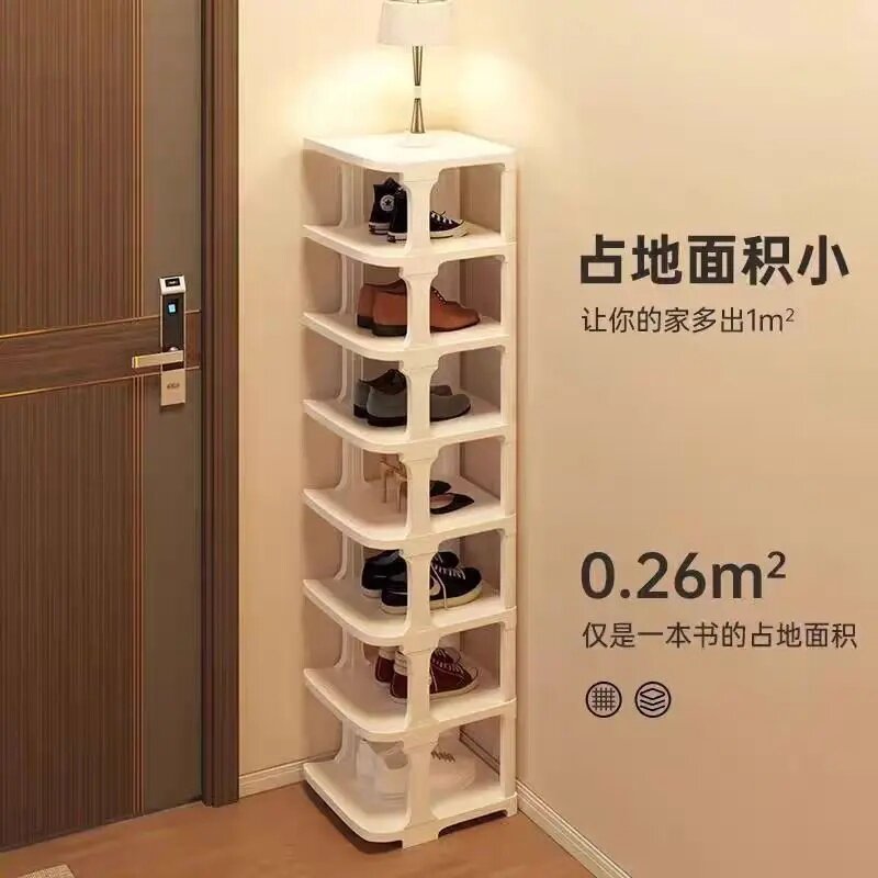 新款鞋架简易门口多功能经济型家用客厅玄关出租屋置物架鞋柜M