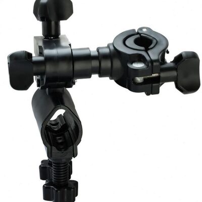 座炮台支架钓鱼椅子架钓鱼椅配件杆带炮台座欧式通用马扎折叠凳子