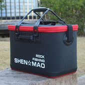 鱼箱eva水桶箱加厚鱼护桶钓鱼桶渔具钓箱装 活鱼折叠鱼桶不多功能