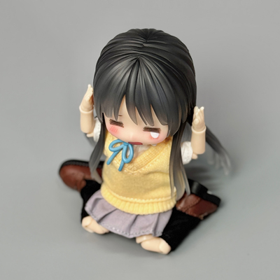 【定金】MIO轻音少女冰箱贴秋山澪gsc头壳，树脂翻模头发