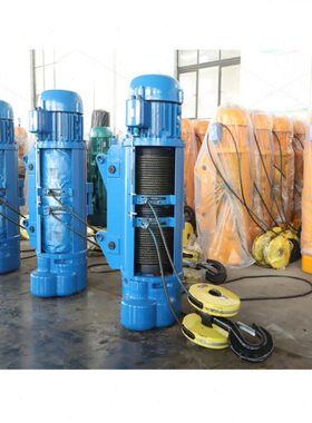 CD1钢丝绳电动葫芦  卷扬钢丝绳电动提升3T18M