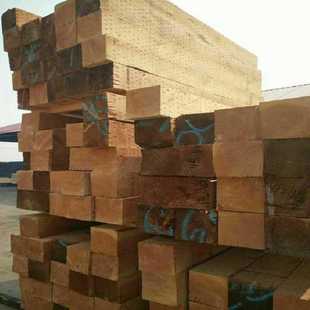 厂家 松木油浸防腐枕木工厂设备垫木可选木材