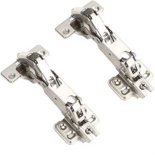 跨境2个装特殊角度异性铰链165°直弯大弯衣柜橱柜门转角柜合页