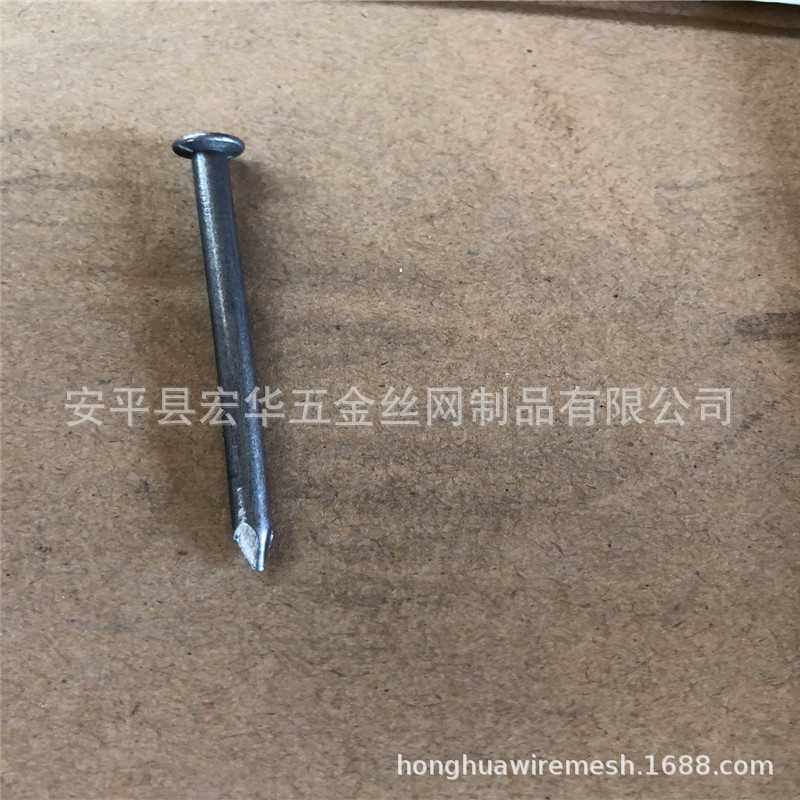 普通铁钉 抛光铁钉 木头钉 圆头钉 木工黑铁钉(1英寸1.5-5'')