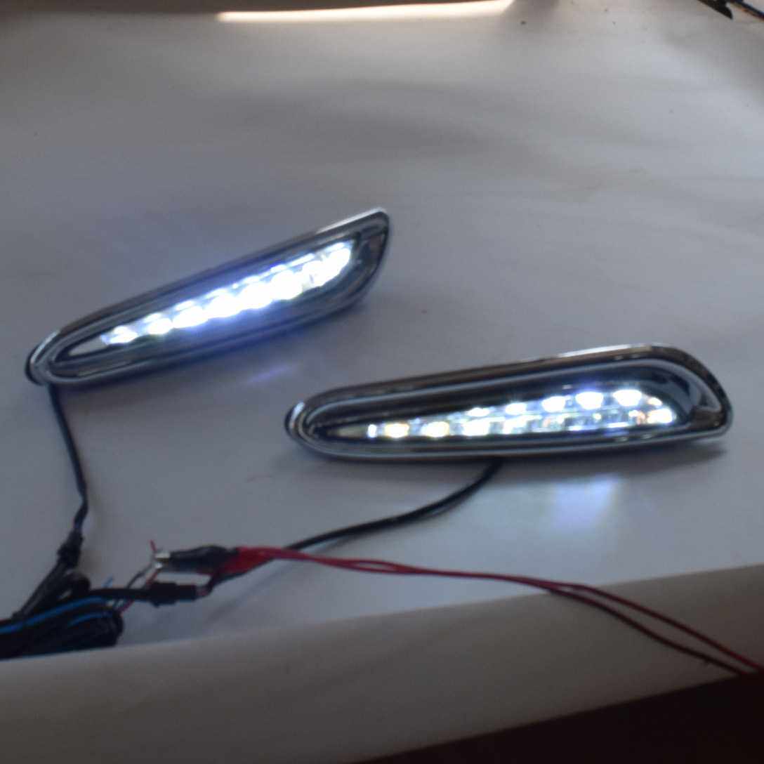 适用于星骋 改装LED日间行车灯 日行灯适用于马自达3星骋雾灯 
