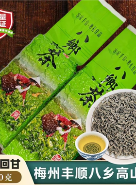 伽壶春广东梅州八乡山头春客家丰顺炒茶新茶绿茶叶高山云雾茶500g