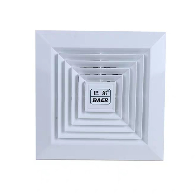 巴尔10寸吸吊顶排气扇卫生间抽风机浴室排风换气扇开孔250*250mm