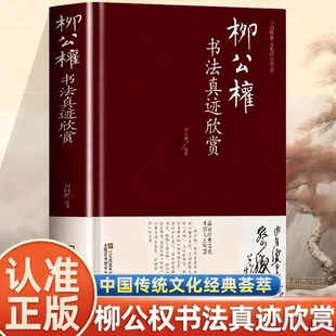 认准正版】柳公权书法真迹欣赏正版精装版中国书法书简史入门基础教程大学生成人小学生硬笔楷书练字玄秘塔碑字帖实用秘籍字典书籍
