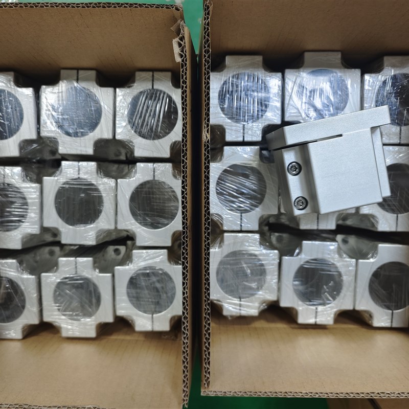 机构安装组件 底座ZCD01-D35/50/75 ZCD11-D50导向轴支座替代怡合