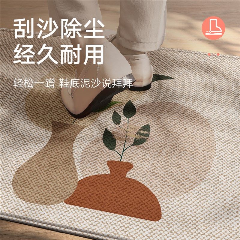 大江入户门地垫家用门口耐脏进门垫门外地毯高级玄关免洗除尘脚垫
