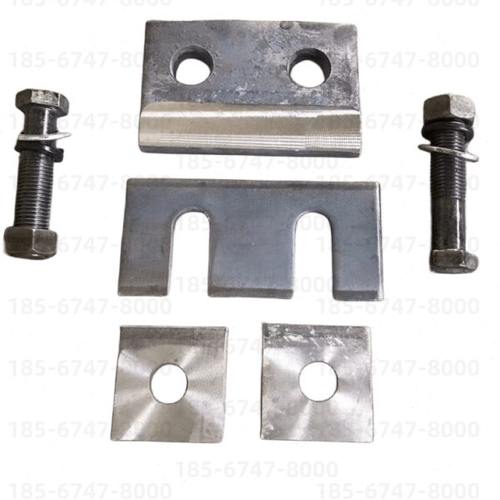 双孔压板 05G525 P38 43 50 70 80 100 120KG轨国标双孔压板压块