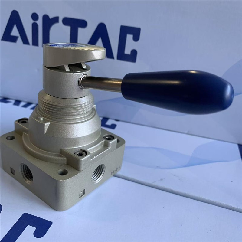 亚德客气动附锁型手转阀4HV230-08L 4HV330-1M0L带锁 4HV230-06L