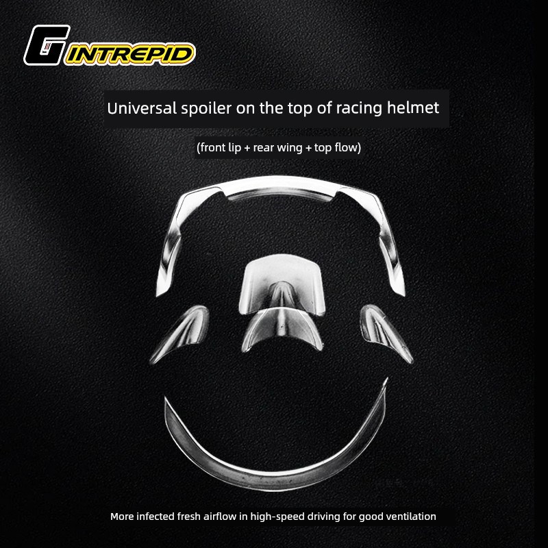 头盔配件Gp3Hp7Rs7Rsx7K通用通风罩前后后机翼顶部扰流罩适配器